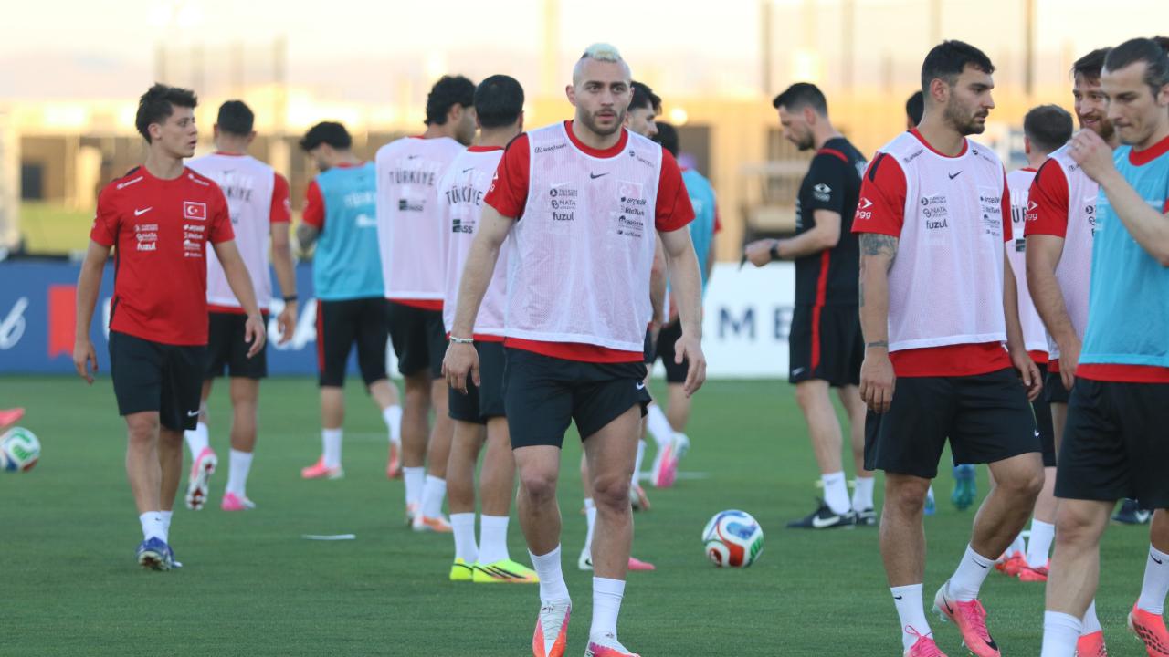 A Milli Futbol Takımı’nda ABD maçının hazırlıkları başladı