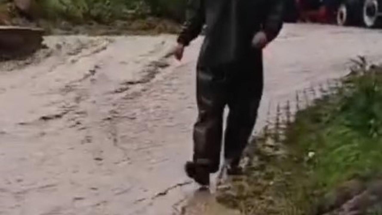Aşırı yağış Develi'de sele dönüştü