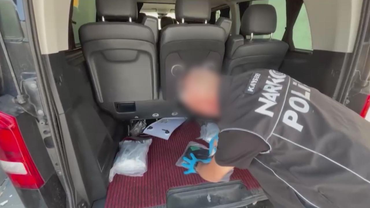 Kayseri'de 15 kilo uyuşturucu ele geçirildi