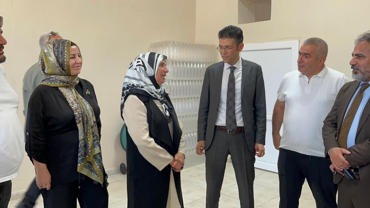 Kayseri’de gazetecilerden Kadın Kooperatiflerine ziyaret