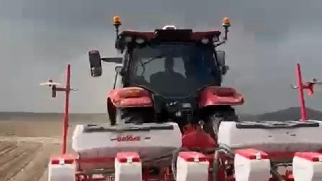 Tomarza'da ekim sezonu başladı