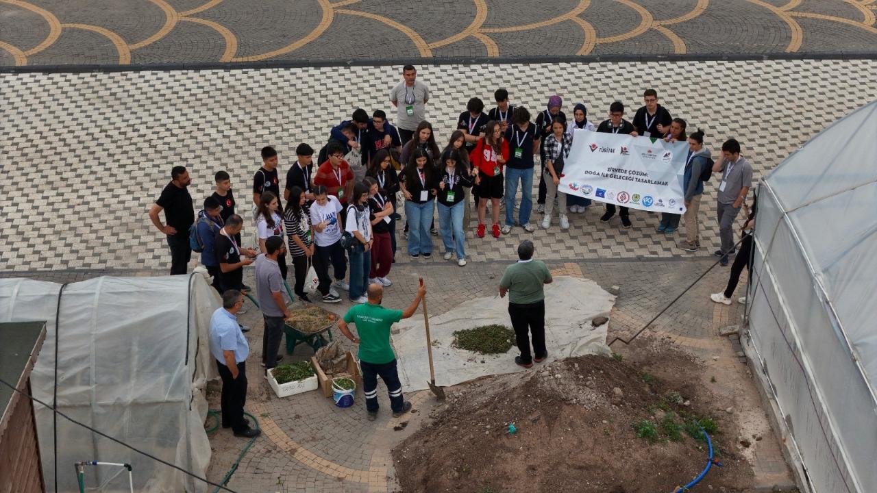 TÜBİTAK 4004 projesiyle geleceğin çevrecileri yetişiyor