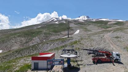 Erciyes Kayak Merkezi yeni sezona hazırlanıyor