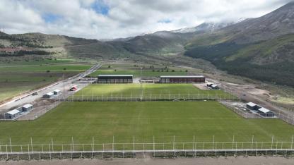 Erciyes yüksek İrtifa Kamp Merkezi, yeni sezona hazır