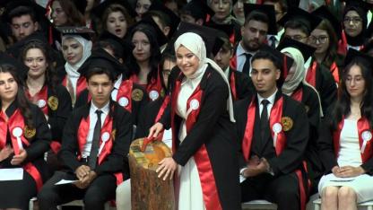 ERÜ Tıp Fakültesi 52. dönem mezunlarını verdi