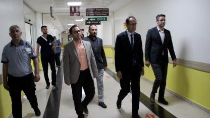 İl Sağlık Müdürü Erşan’dan Kayseri Devlet Hastanesi’nde inceleme