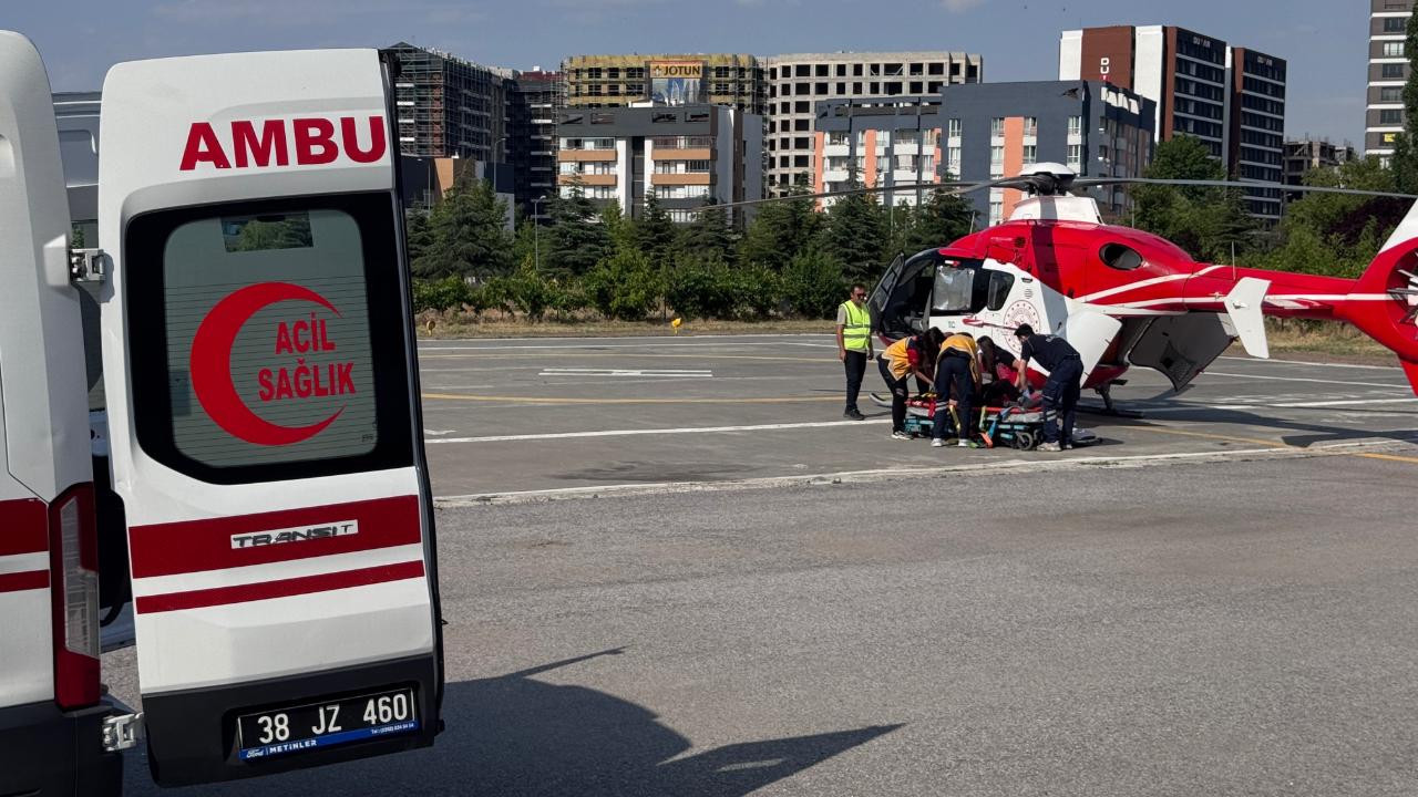 Kayseri'de 87 bin kişi ambulansla hastaneye nakledildi