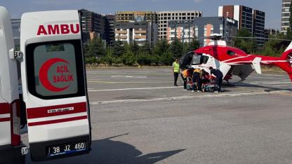 Kayseri'de 87 bin kişi ambulansla hastaneye nakledildi