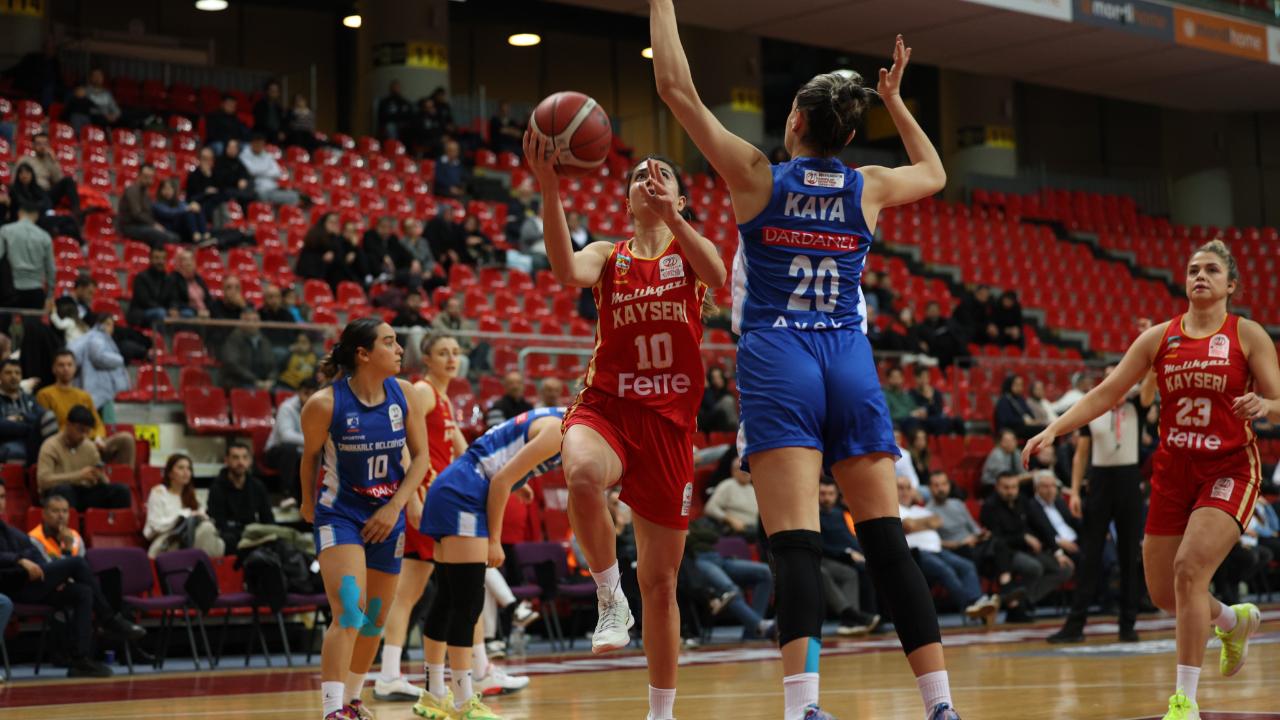 Melikgazi Kayseri Basketbol Lige Devam Ediyor